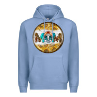 Colony Blue american football round earrings Premium Hoodie - BundleAndBundleShop
