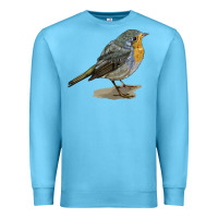 Ocean Blue yellow breast Premium Sweatshirt - LillyAllenDesigns