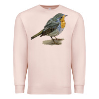 Pale Pink yellow breast Premium Sweatshirt - LillyAllenDesigns