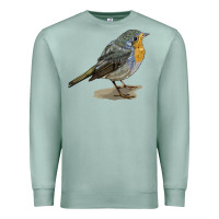 Seafoam yellow breast Premium Sweatshirt - LillyAllenDesigns