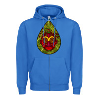 True Royal african masks teardrop  7 Zipper Hoodie - BundleAndBundleShop