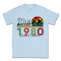 Dusty Blue Best Wife Since August 1980 Limited Edition Classic Tee - Bettercallsaul