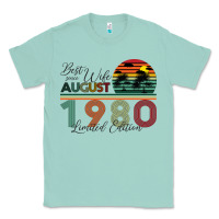 Seafoam Best Wife Since August 1980 Limited Edition Classic Tee - Bettercallsaul