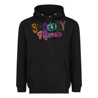 Black spooky mama Heavyweight Hoodie - SublimationCraftShop