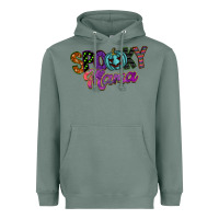 Sage spooky mama Heavyweight Hoodie - SublimationCraftShop
