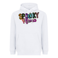 White spooky mama Heavyweight Hoodie - SublimationCraftShop