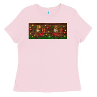 Bubblegum Pink Oh Holy Night Ladies Tee - BundleAndBundleShop