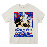 Cream abbott and costello meet frankenstein (1948)   artwork Heavy Core Tee - tuanDangUi