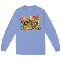 Colony Blue cinco de mayo school counselor Long Sleeve Tee - CowGirlArtShop