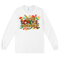 White cinco de mayo school counselor Long Sleeve Tee - CowGirlArtShop