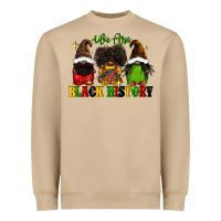 Mushroom We are black history Heavyweight Sweatshirt - FaDigitalArtStudio