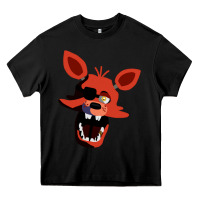 Black five nights at freddy's foxy Heavy Core Tee - tuanDangUi