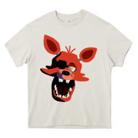 Cream five nights at freddy's foxy Heavy Core Tee - tuanDangUi