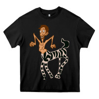 Black zebra in america doodle Heavy Core Tee - tuanDangUi