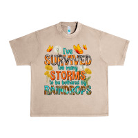 French Oak I've Survived Too Many Storms Urban Heavy Tee - texasbilliewilder