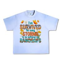 Grape Ice I've Survived Too Many Storms Urban Heavy Tee - texasbilliewilder