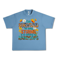 Pebble Blue I've Survived Too Many Storms Urban Heavy Tee - texasbilliewilder