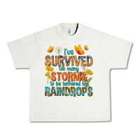 Pistachio I've Survived Too Many Storms Urban Heavy Tee - texasbilliewilder