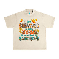 Sandshell I've Survived Too Many Storms Urban Heavy Tee - texasbilliewilder