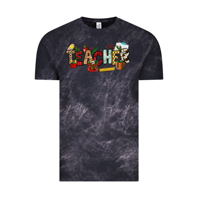 Christmas Teacher Vintage Tee by NancyCooperArtShop | Teevron