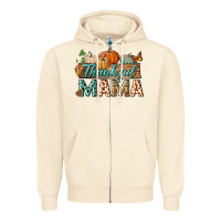 Sandshell thankful mama Zipper Hoodie - BundleAndBundleShop