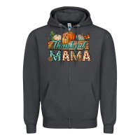 Smoke thankful mama Zipper Hoodie - BundleAndBundleShop