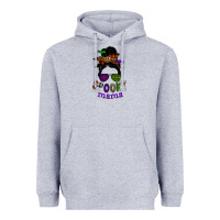 Heather Grey spooky mama Heavyweight Hoodie - SublimationCraftShop