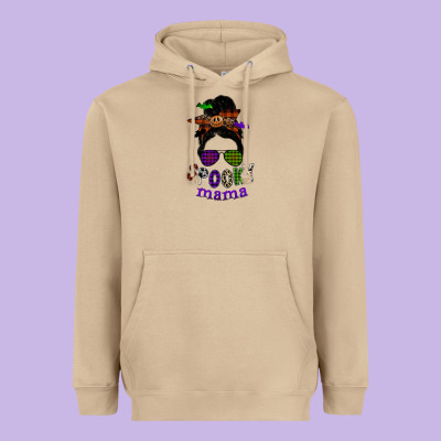 Spooky Mama Heavyweight Hoodie Designed By Sublimationcraftshop