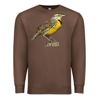 Chestnut Western Meadowlark Premium Sweatshirt - LillyAllenDesigns