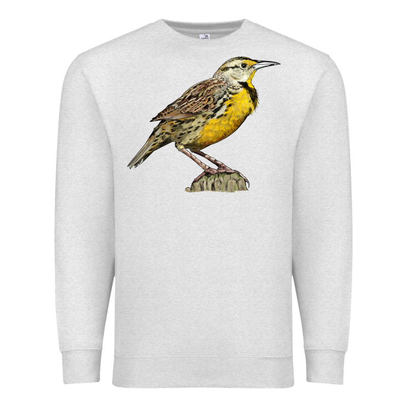 Western Meadowlark Premium Sweatshirt by LillyAllenDesigns | Teevron