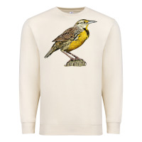 Sandshell Western Meadowlark Premium Sweatshirt - LillyAllenDesigns
