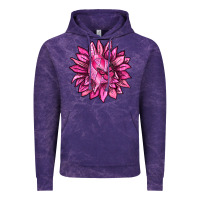 Cloud Purple Breast Cancer Sunflower Vintage Hoodie - texasbilliewilder