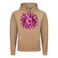 Vintage Coffee Breast Cancer Sunflower Vintage Hoodie - texasbilliewilder