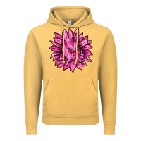Breast Cancer Sunflower Vintage Hoodie | Teevron