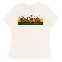 Bone christmas believe Ladies Tee - BundleAndBundleShop