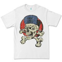 White skate rags skull & crossbones Premium Tee - tuanDangUi