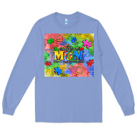 Colony Blue autism Long Sleeve Tee - CowGirlArtShop
