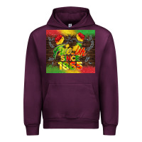 Mauve Wine free ish since 1865 Urban Hoodie - BarkalooDesign