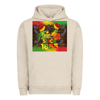 Pigment French Oak free ish since 1865 Urban Hoodie - BarkalooDesign