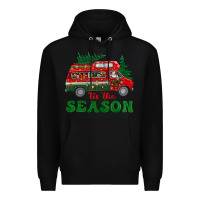 Black christmas 'tis the season Premium Hoodie - BundleAndBundleShop