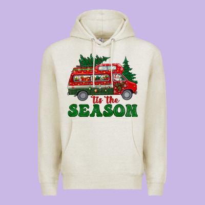 Christmas 'tis The Season Premium Hoodie Designed By Bundleandbundleshop