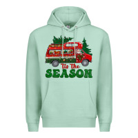 Seafoam christmas 'tis the season Premium Hoodie - BundleAndBundleShop