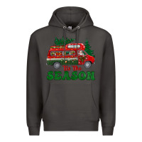 Smoke christmas 'tis the season Premium Hoodie - BundleAndBundleShop