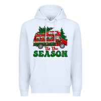 White christmas 'tis the season Premium Hoodie - BundleAndBundleShop