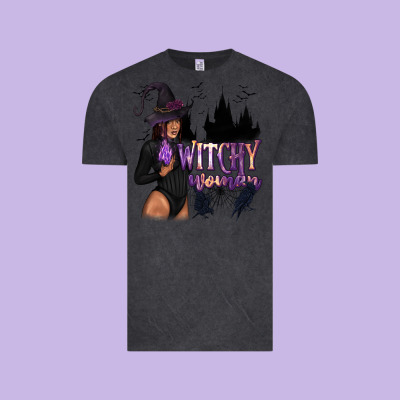 Witchy Woman Vintage Tee Designed By Texasbilliewilder