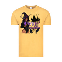 Vintage Mustard Witchy Woman Vintage Tee - texasbilliewilder