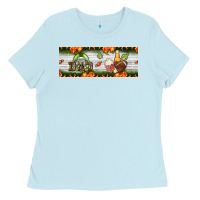 Baby Blue football dad Ladies Tee - BundleAndBundleShop