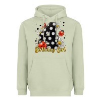 Matcha ladybug birthday girl age 4 Heavyweight Hoodie - LillyAllenDesigns