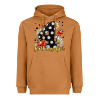 Meerkat ladybug birthday girl age 4 Heavyweight Hoodie - LillyAllenDesigns