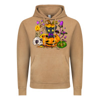 Vintage Camel Black cat pumpkin Vintage Hoodie - NancyCooperArtShop